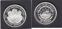 Liberia 20 Dollar DIANA WITH 2 SONS KM.526 -