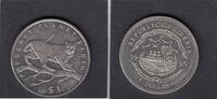 Liberia 1 Dollar LEOPARD KM.133 -