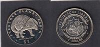 Liberia 1 Dollar PROTOCERATOPS KM.98 -