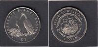 Liberia 1 Dollar STORK BIRD KM.136 -
