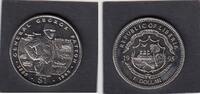 Liberia 1 Dollar GEN.PATTON SHIP AIRCRAFT KM.142 -