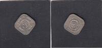 Netherlands Antilles 5 Cent KM.6, -