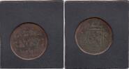 Netherlands Indies 1/2 Stuiver (S676) KM.284. -