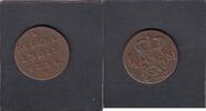 1/2 Stuiver (S681) 1826S Netherlands  Indies KM.285 VF%2B