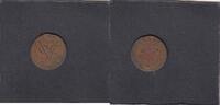 Netherlands Indies 1/2 Duit V.O.C Utrecht S389 KM.112.1, -
