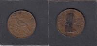New Zealand 1 Penny TUL BIRD KM.24.2 -