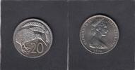New Zealand 20 Cent KIWI BIRD KM.36.1 -