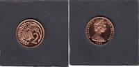 New Zealand 2 CENT KOWHAI FLOWE KM.32.1.. -