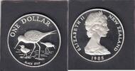 1 Dollar BLACK STILT 1985 New Zealand KM.55a PP