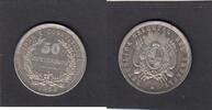 Uruguay 50 Centesimos overslag rare KM.16 -