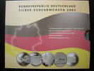 BRD 5 x 10 Euro BRD 5 x 10 Euro 2002 Polierte Platte Originalblister. -