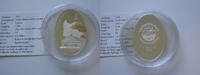 Liberia 10 Dollars Papst Vatikan mit Swarovski Sixtinische Kapelle