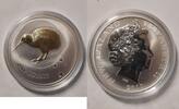 Neuseeland One Dollar Neuseeland Kiwi 2010 Gildet. 1 Unze -