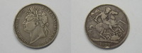 Grossbritannien 1 Crown 1 Crown Georgius IIII. 1822 Tertio