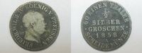 Preussen 1/2 Silbergroschen Friedrich W. IV. Seltener.