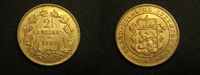 Luxemburg 2 1/2 Centimes Luxemburg 2 1/2 Centimes Wilhelm IV.