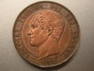 Belgien 10 Centimes Belgien Gedenkprägung auf die Hochzeit 1855 -