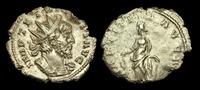 ROMAN IMPERIAL AN-BQPQ - TETRICUS I AE Antoninianus, ca.272AD, ca.20mm, ca.2.3g.