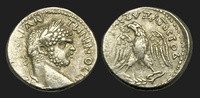 ROMAN IMPERIAL IM-JFWU - CARACALLA - Syro-Phoenician, Cyprus, uncertain, Billon Tetradrachm, ca