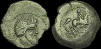 CELTIC GAUL CE-WPFD - SOUTH WEST GAUL, RUTENI (Rodez, AE18, ca.44-43BC.