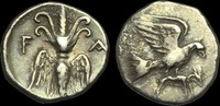 GREEK CENTRAL GR-BDUK - PELOPONNESOS - Ellis, Olympia, AR Drachm, c230-191BC. 134th-143rd Olym