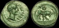 CELTIC - GAUL CE-WFQJ - GALLO BELGIC - Central Gaul, Pictones, AE14, ca.50-30BC.