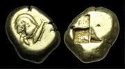GREEK ASIA-MINOR GR-TUBW - ASIA MINOR - MYSIA, Kyzikos, Electrum Stater, ca.500-450BC. EXCE-RARE