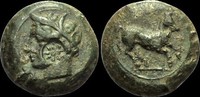 GREEK GR-QWTD - NORTH AFRICA, Carthage, Zeugitana, AE15, ca.400-350BC. c/s