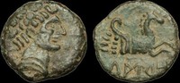 CELTIC SPAIN CE-JTWK - SPAIN - Tuauro, AE24, ca.150-100BC.