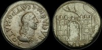 GREEK IMPERIAL IM-QBTK - KINGS of BOSPOROS - SAUROMATES I, AE Sestertius, ca.93-123AD.
