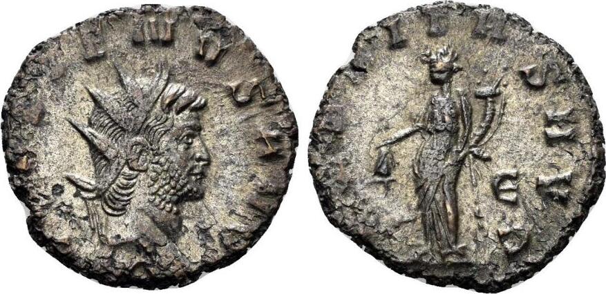 Roman Empire Antoninianus Gallienus. 253-268 AD. Uberitas vz- | MA-Shops