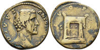 ROMAN AE Sestertius Divus Antoninus Pius. Died (21.27g, 32mm). Rome mint. Struck under Marcus Aurelius and Lucius Verus, 162 AD. RIC 1272 -