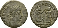 Roman Empire Follis Constans, 333-350 AD. Treveri mint. Victories