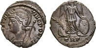 Roman Empire Follis Constantinopolis, 330-335 AD. Treveri mint. Victory