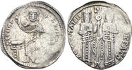 BYZANTINE Andronicus II Palaeologus, with Michael IX. AR Basilikon (2.01g, 22mm). Constantinople mint. Struck 1304-20 (or later). SB 2402 -