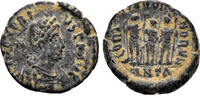 ROMAN Honorius. AE4 (1.68g, 15mm). Antioch mint. Struck 406-8 AD. RIC 153 -