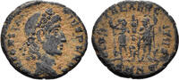 ROMAN AE Follis Constantius II. (1.88g, 16mm). Nicomedia mint. Struck 337-40 AD. RIC 11 -