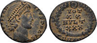 ROMAN AE Nummus Constantius II. 337-361 AD. (1.34g, 15mm). Antioch mint. Struck 347/8 AD. RIC 113 -