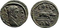 Roman Provincial AE 18 Ionia, Ephesos. Caracalla, 197-217 AD. Boar