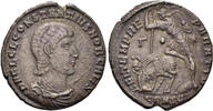 ROMAN AE Centenionalis Constantius Gallus, Caesar. (5.00g, 23mm). Constantinople mint. Struck 351-4 AD. LRBC 2029 -