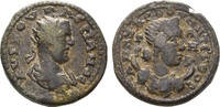 Roman Provincial Triassarion Kilikia, Anazarbos. Valerian I. 253-260 AD. Selene