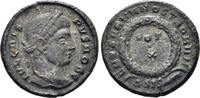 ROMAN AE Follis Crispus, Caesar. (3.02g, 18.5mm). Thessalonica mint. Struck 321-4 AD. RIC 175 -