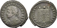 ROMAN AE Follis Crispus, Caesar. (3.27g, 20mm). Rome mint. Struck 324-5 AD. RIC 266 -