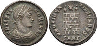 ROMAN AE Follis Crispus, Caesar. 316-326 AD. (2.99g, 19mm). Heraclea mint. Struck 325/6 AD. RIC 75 -
