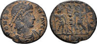 ROMAN AE Follis Constans. (1.76g, 15mm). Antioch mint. Struck 337-47 AD. RIC 47 -