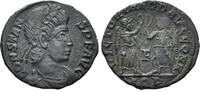 ROMAN AE Nummus Constans. 337-350 AD. (1.14g, 15.5mm). Aquileia mint. Struck 347/8 AD. LRBC 707 -