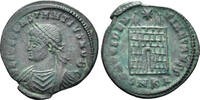 ROMAN as Constantius II, as Caesar. 324-337 AD. AE Follis (3.00g, 20.5mm). Cyzicus mint. Struck 324/5 AD. RIC 27 -