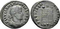 ROMAN as Constantius II, as Caesar. 324-337 AD. AE Follis (2.83g, 19mm). Thessalonica mint. Struck RIC 158 -