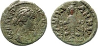 Roman Provincial AE 18 Phrygia, Ankyra. Faustina II, died AD 175. Cult statue