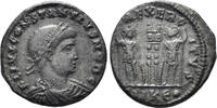 ROMAN as Constantius II, as Caesar. AE Follis (2.98g, 18mm). Cyzicus mint. Struck 331-4 AD. LRBC 1287 -